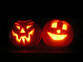 Photo of a Jack-O-Lantern