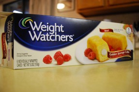 Photo of a Weight Watchers snack.