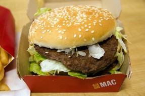 mcdonalds Big Mac at McDonald's
