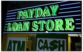 Payday lonas storefront