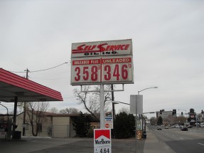 Gas prices on baord