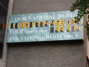 Nationald debt clock