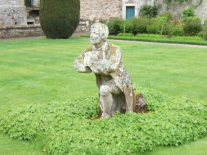debt_ceiling Statue of Morris, Abbotsford - This garden is called "The Morris Garden" after this statue, whose sculptor John Greenfield died before he could complete it, and which was presented to Abbotsford in 1850 by William Lockhart of Milton, who was the half-brother of Mr Hope-Scott, Sir Walter's son-in-law. Morris is on his knees begging forgiveness from Helen MacGregor-Campbell after being implicit in giving over her husband Rob Roy to the authorities.