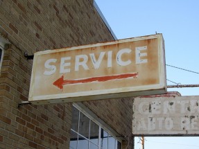 Service station