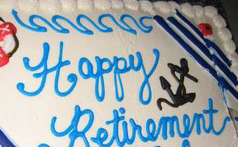 Retirement cake