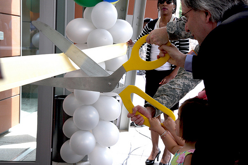 Ribbon Cutting Ribbon Cutting