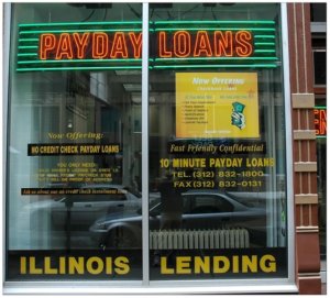 Payday loan Payday loan storefront