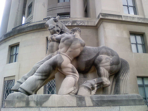 Man Controlling Trade