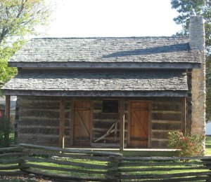 Log cabin A log cabin