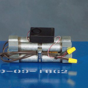 A dummy bomb