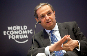 Citigroup CEO Vikram Pandit at the 2012 Davos World Economic Forum.