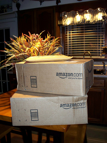 boxes from Amazon boxes from Amazon
