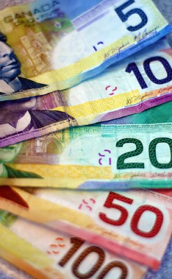 Canadian money Canadian money