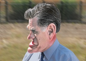 Romney lashes out