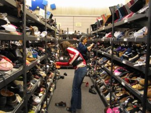 Shoe shopping