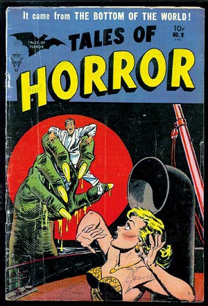 Cover of a pulp “Tales of Horror” publication.