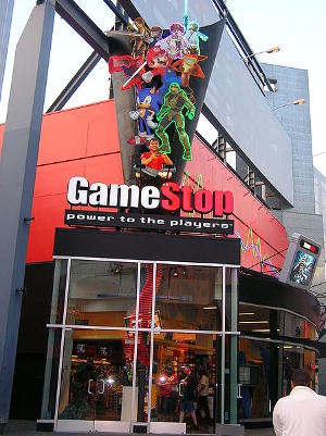 gamestop A GameStop storefront at Universal CityWalk, Hollywood.