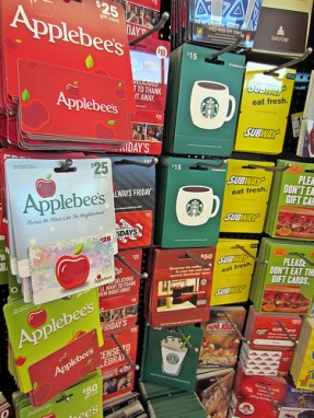 gift cards