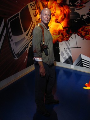 Bruce Willis in wax