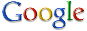 An old Google logo.